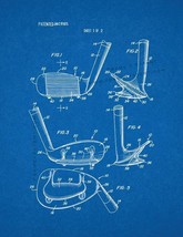 Wedge Type Golf Club Patent Print - Blueprint - £6.35 GBP+