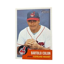 2002 Topps Heritage Bartolo Colon #354 Cleveland Indians MLB Baseball Card - $2.22