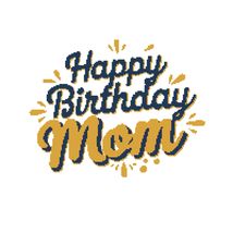 Happy birthday mom - Cross Stitch Pattern PDF - Instant Download - $5.00