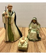 &quot;Emerald Elegance&quot; Christmas Tree Nativity Collection - The Holy Family ... - £23.58 GBP