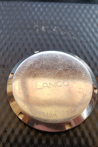 RARE Vintage 50&#39;s 60&#39;s Men&#39;s LANCO Langendorf Case Back SS Automatic Incabloc - £36.35 GBP