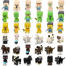 Mini Figures, 36 Pack Action Figures Toys, Cute Game Series Characters Cake Topp - £29.89 GBP