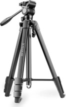 60&quot; Aluminum Camera Tripod Stand For Photography Canon Nikon Sony, Phone... - £35.03 GBP