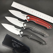 FREETIGER FT51 K110 Steel G10/Carbon Fiber Handle Ball Bearing Folding K... - $44.90