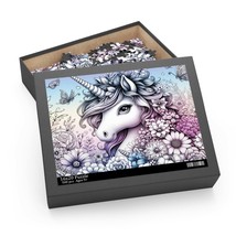 Personalised/Non-Personalised Puzzle, Unicorn, awd-455. (120, 252, 500-Piece) - £19.51 GBP+