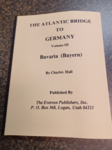 Atlantic Bridge to Germany Vol. III Bavaria Charles Hall 1978 - £31.64 GBP