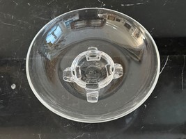 Vintage Steuben John Dreves Designed 8&quot; Footed Glass Bowl - £117.91 GBP