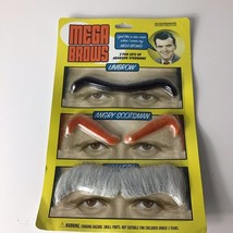 Mega Brows. Disguises Unibrow, Angry Scotsman, Grandpa.  Accoutrements New - $5.69