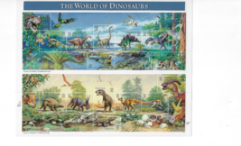 US Stamps Sheets/Postage Sct #3136 World of Dinosaurs  MNH F-VF OG  FV $4.80 - £5.86 GBP