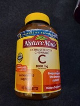 Nature Made Extra Strength Dosage Chewable Vitamin C 1000 Mg 10/23 (F11) - $16.04