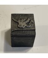 Vintage Printers Block Skydiver Skydiving 3/4” x 3/4” - $238.16 MXN