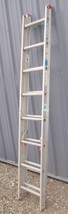 Werner 16&#39; Aluminum Extension Ladder Type III 200 lb. Capacity 8-16 ft - £75.55 GBP