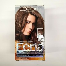 L&#39;Oreal Paris Feria 60 Light Brown Multi-Faceted Shimmering Hair Color - £15.48 GBP