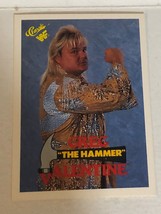 Greg The Hammer Valentine Trading Card 1990 WWF WWE wrestling Classics #33 - $1.98