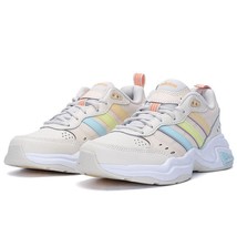 Adidas Pastel Neo Strutter Thick Leather Running / Training Sneakers Wms 6.5 - £71.92 GBP