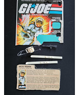 GI Joe 1983 SNOW JOB Artic Trooper File Card And Accessories Only NO FIGURE - $482.16 MXN
