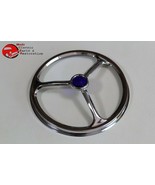 Custom Chopper Bobber Harley Lucas Tri Bar Blue Dot Headlight Bulb Trim ... - €18,60 EUR