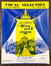 The KING And I Vintage SONG BOOK Sheet Music MOVIE Musical RODGERS &amp; HAM... - £11.72 GBP