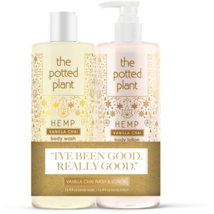 Potted Plant Lotion + Body Wash Duo - Vanilla Chai - £23.99 GBP