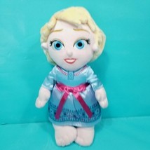 Disney Parks Babies Elsa Frozen Blue Dress Plush Stuffed Animal 11&quot; No B... - €15,39 EUR