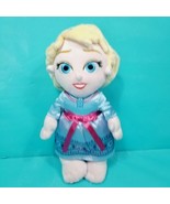 Disney Parks Babies Elsa Frozen Blue Dress Plush Stuffed Animal 11&quot; No B... - €15,41 EUR