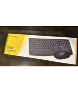 Wireless Keyboard and Mouse Combo with Wrist Rest NEW - $492.22 MXN