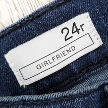 Gap 1969 Girlfriend Blue Jeans Womens Size 24r (29&quot; waist x 28&quot; inseam) - $19.31