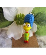 Marge Pendant Marge Simpson Clay Pendant Handmade Taxco 1.5&quot; - $15.00
