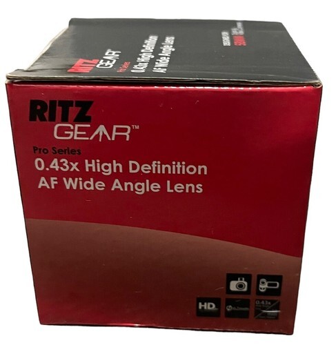 Ritz Gear .43x High Definition AF Wide Angle Lens NEW In BOX  Item image 4