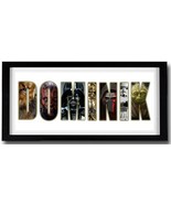 STAR WARS Personalised Name Print Art - High Quality Frame Included - €31,16 EUR