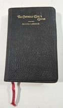 The Catholic Girl&#39;s Guide Rev. Francis Lasance 1934 Benzinger Brothers Leather - $46.71