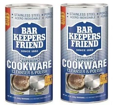 Bar Keepers Friend Superior Cookware Cleanser &amp; Polish | 12-Ounces Each ... - £7.74 GBP