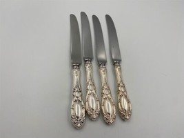 Set of 4 Towle Sterling Silver KING RICHARD Dinner Knives 9 3/4&quot; - £141.77 GBP