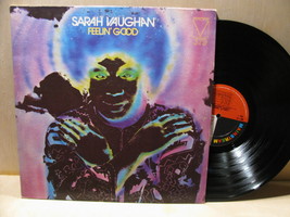 Sarah Vaughan Feelin&#39; Good Soul Vinyl Record LP 1972 - £12.76 GBP