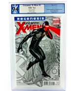 UNCANNY X-MEN #1 CGC PGX 9.4 NM 1:25 CHO VARIANT X23 WOLVERINE REGENSIS - $788.12 MXN