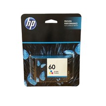 Genuine HP 60 Tri-Color Ink Cartridge HEWDTCC643WN Exp 4/2021 Brand New Sealed - £11.77 GBP