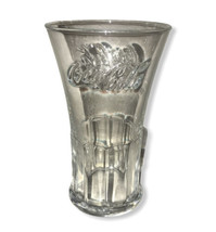 Flared Top Clear Coca Cola Glass - $14.00