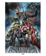 Avengers ~ Adi Granov SIGNED Sideshow Exclusive Art Print Hulk Iron Man ... - £233.05 GBP