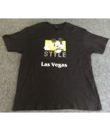 Monarch Apparel XL Mickey Mouse Las Vegas Women&#39;s Black Shirt - £13.27 GBP