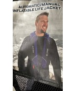 Automatifc/Manual Inflation  Life Jacket, A/M|24, Onyx, Adult, 30-52&quot; Chest - $2,479.92 MXN