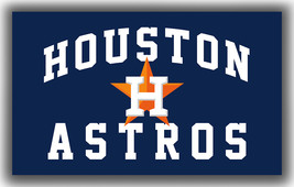 Houston Astros Team Baseball Memorable Flag 90x150cm 3x5ft Best Banner - £11.11 GBP