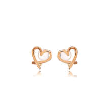 Heart Mosquito Coil Pearl Clip on Earrings - £40.21 GBP