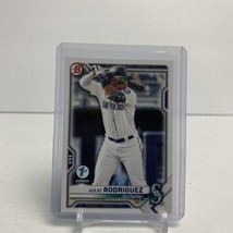 2021 Bowman - 1st Edition #BFE86 Julio Rodriguez - Seattle Mariners - £3.14 GBP