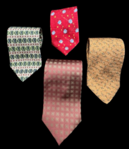 Men’s Tie Lot Vintage Professional Business Silk Nordstrom Abboud Bergam... - $16.00