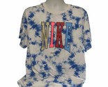 Nike World Peace T Shirt Mens XL White Blue Neon Tie Dye Short Sleeve Ju... - £10.53 GBP