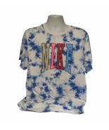 Nike World Peace T Shirt Mens XL White Blue Neon Tie Dye Short Sleeve Ju... - £10.35 GBP