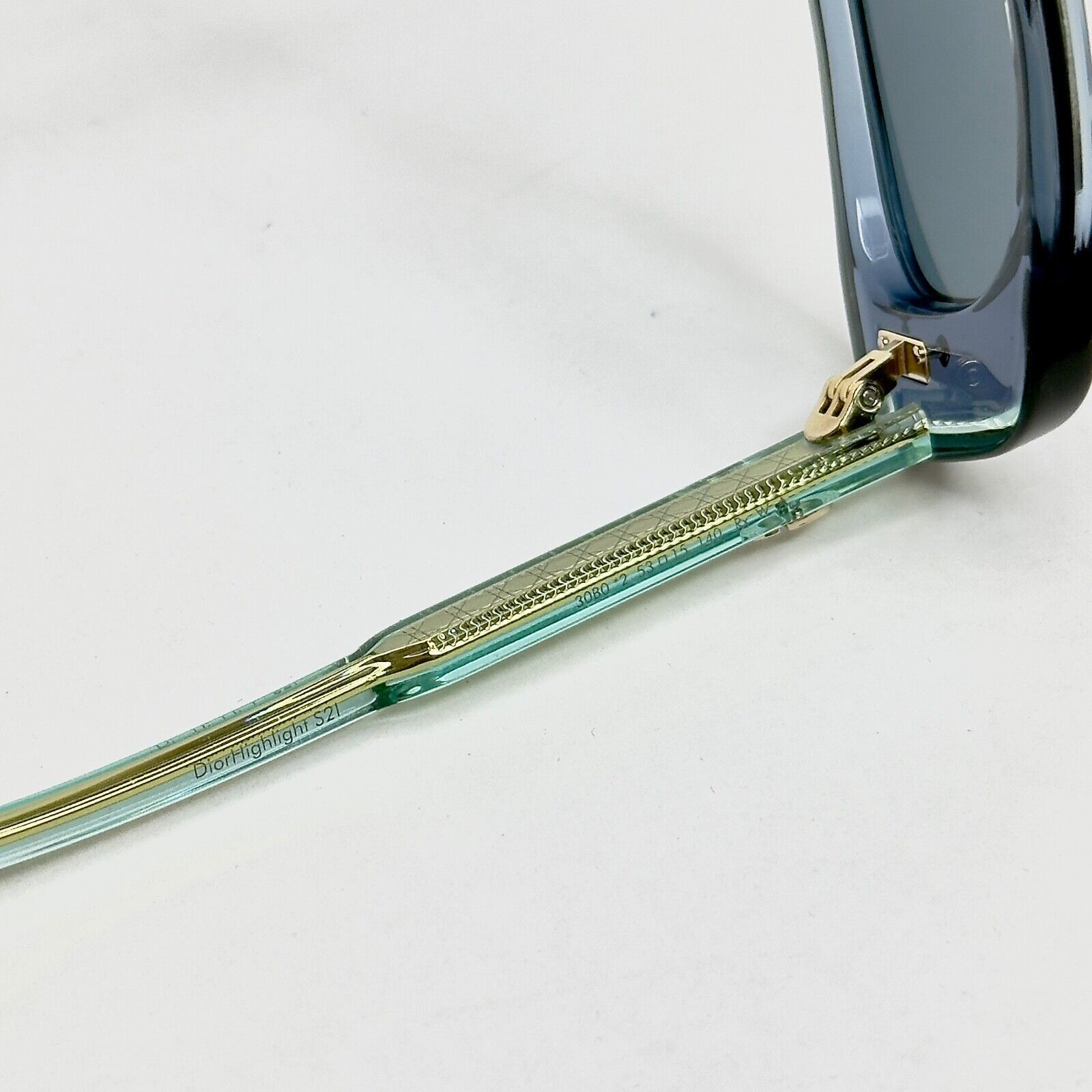 Christian Dior Highlight Cannage Blue Green and 50 similar items Christian Dior Highlight Cannage Blue Green and 50 similar items