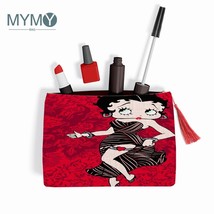 Boop Bettys Cosmetic Bag Women Outdoor Storage Bags  Girl Student Pencil Case fo - £46.49 GBP