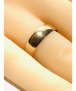 Vintage 10K Gold Band Size 7 Not Stamped But Acid Tested - $274.30 CAD