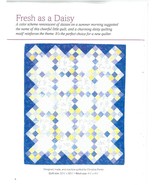 Quilt Kit - Fresh as a Daisy 32.375&quot; x 38.75&quot; Floral Quilting Kit M411.05 - $759.70 MXN